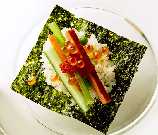 담백하고 균형 잡힌 김의 맛